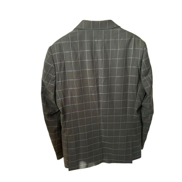 Stacy Adams NWT Men's olive green  Single Breasted Suit Jacket Blazer Size 42L - Picture 2 of 6